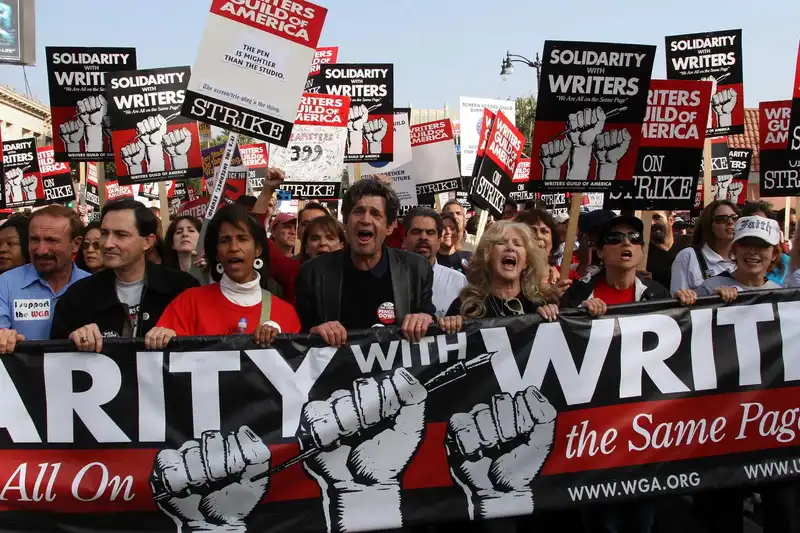 Writers Strike (Source: Vanity Fair)