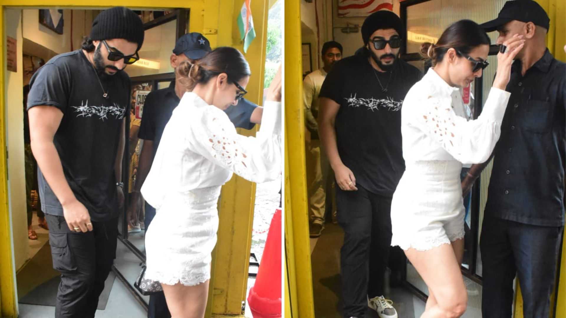Malaika Arora and Arjun Kapoor shut down breakup rumors by stepping out together in the city