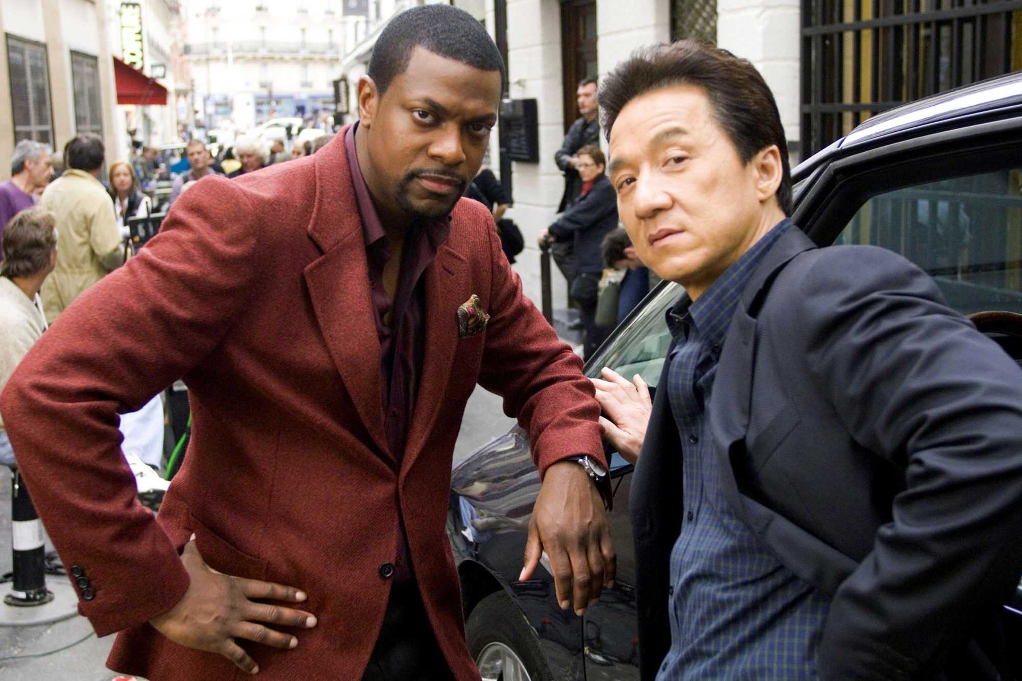 Chris Tucker and Jackie Chan (Source: Entertainment Weekly)