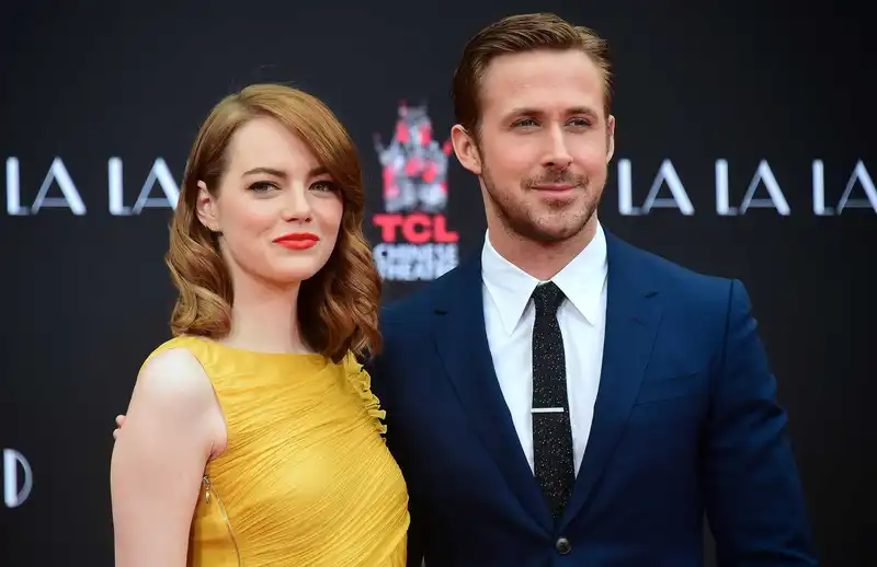 <p>Emma Stone and Ryan Gosling (Source: Teen Vogue)</p>