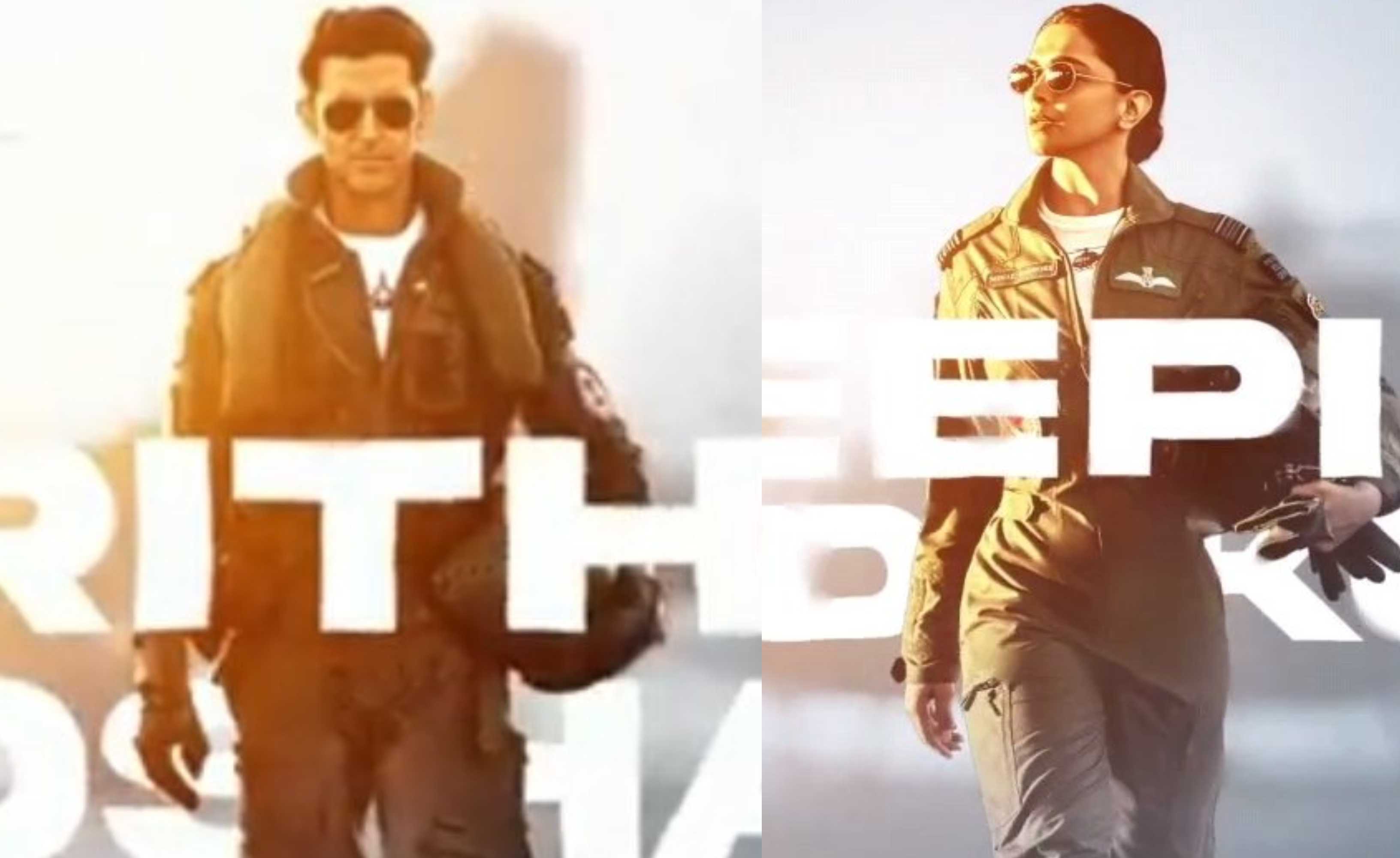 'Top Gun copied': Hrithik and Deepika are fierce as Air Force officers in Fighter; netizens react to first look poster