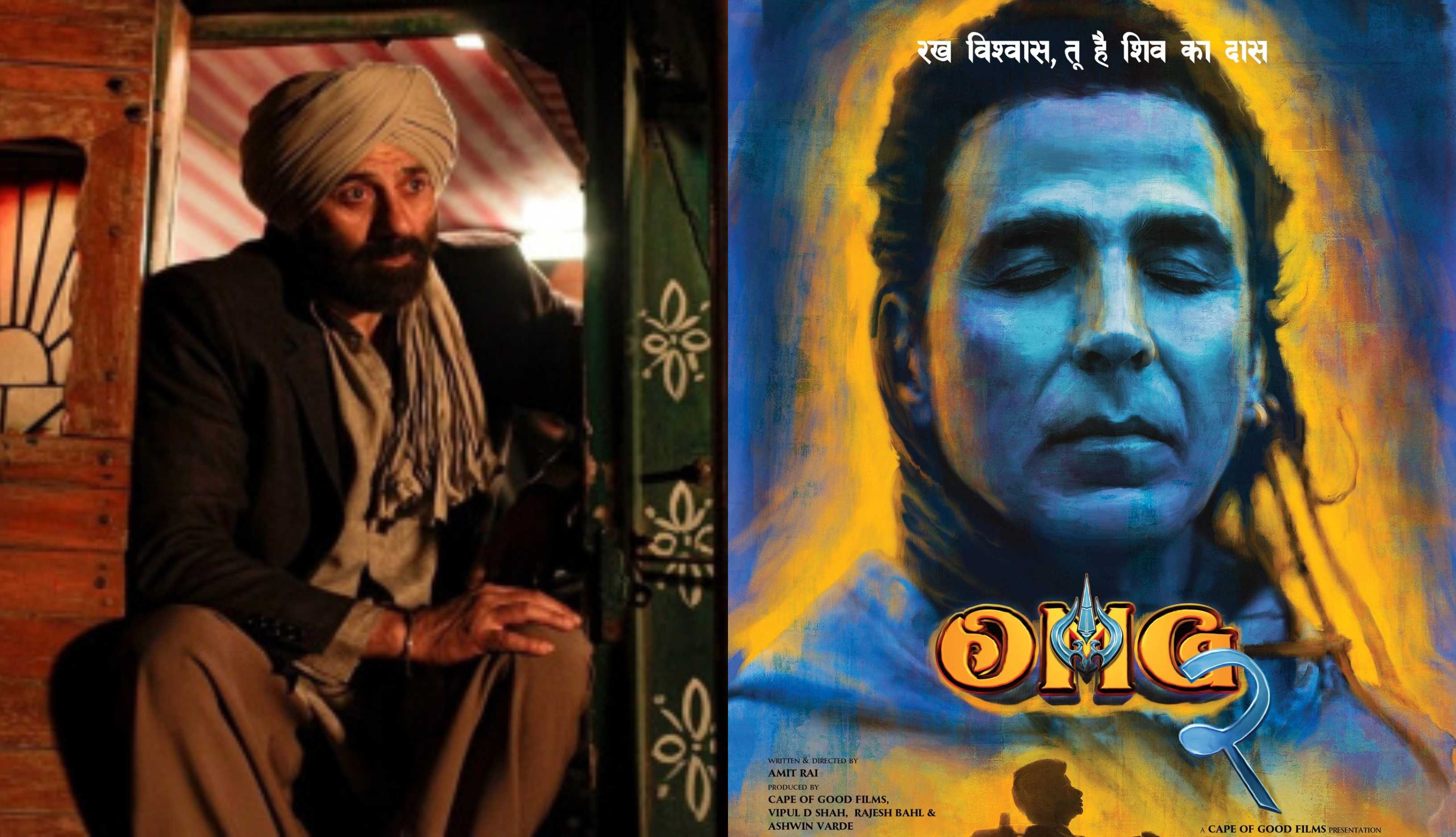 Gadar 2 Vs OMG 2 box office: Sunny Deol starrer enters Rs 300 crore club but Akshay Kumar's film holds a steady pace