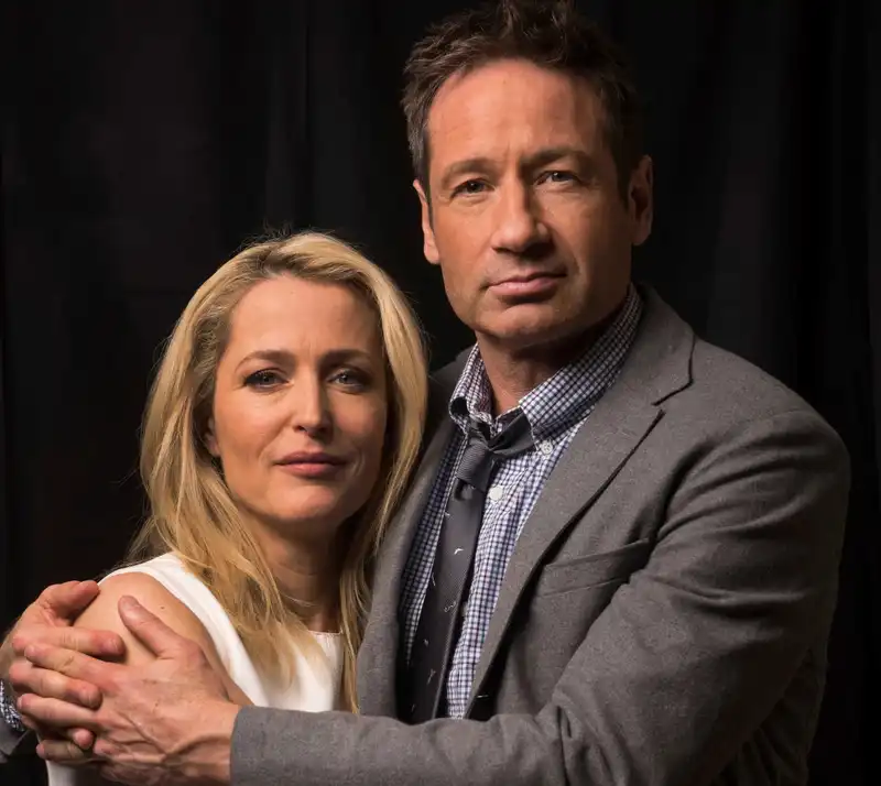 Gillian Anderson and David Duchovny (Source: USA Today)