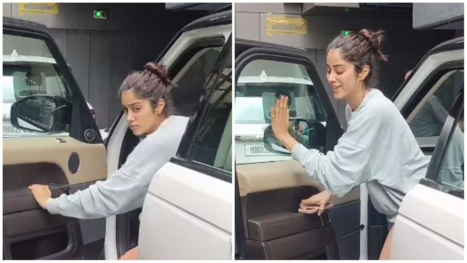 'Har jagah pe acting karne lagte': Janhvi Kapoor trolled after she gets scared of paparazzi in a viral video