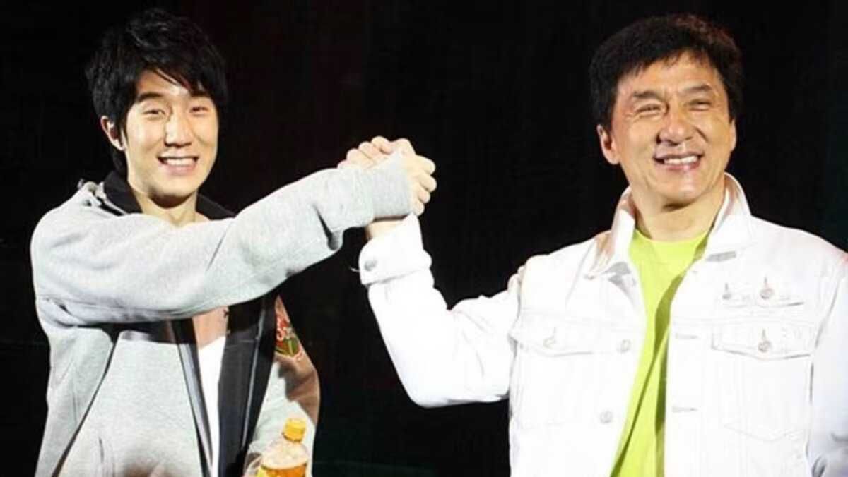 Jaycee Chan and Jackie Chan (Source: Today Online)