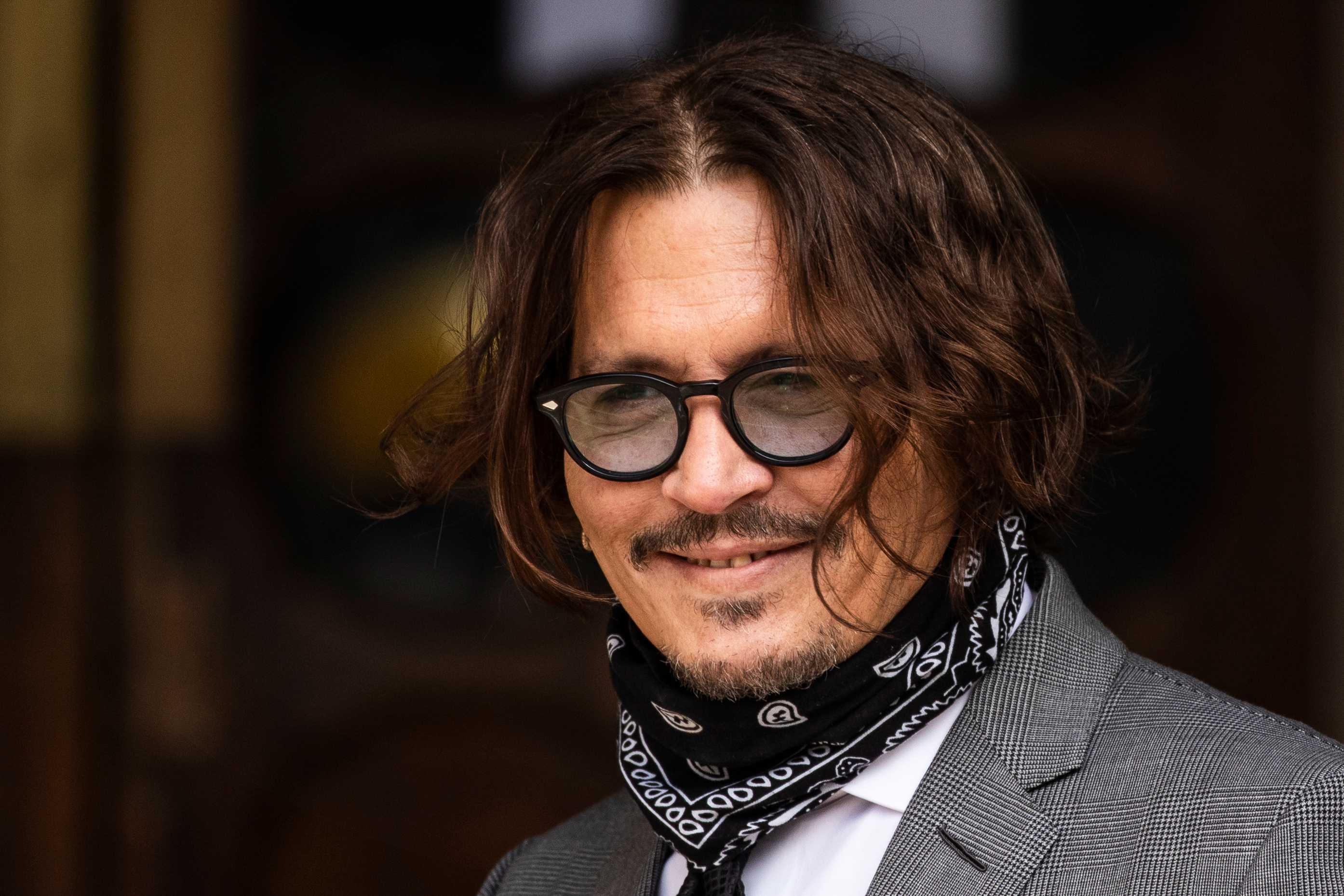 Johnny Depp tours World of Tim Burton Museum exhibit in Italy