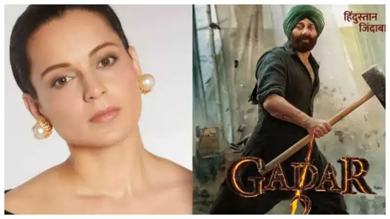 'No cartoon-looking actors, proper manly hero': Kangana Ranaut hails Sunny Deol starrer Gadar 2's box office response