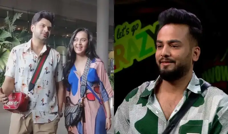 ‘Mere ko Elvish pasand hai’: Karan Kundrra lauds the Bigg Boss OTT 2 star while returning from Dubai with Tejasswi