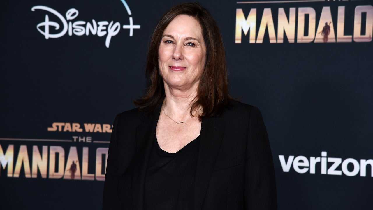 <p>Kathleen Kennedy (Source: IGN)</p>