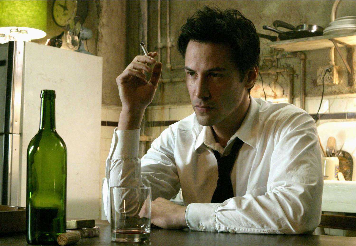 <p>Keanu Reeves in 'Constantine' (2005) (Source: People)</p>