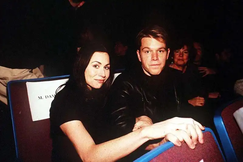 Minnie Driver and Matt Damon (Source: Us Weekly)