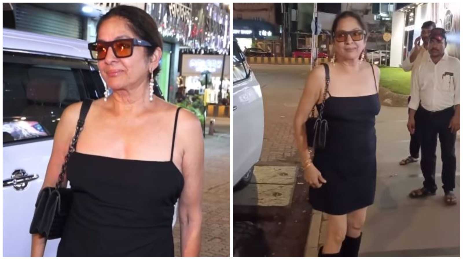 'Aunty trying to be hot like Malaika': Neena Gupta wearing a little black dress evokes mixed reactions from netizens