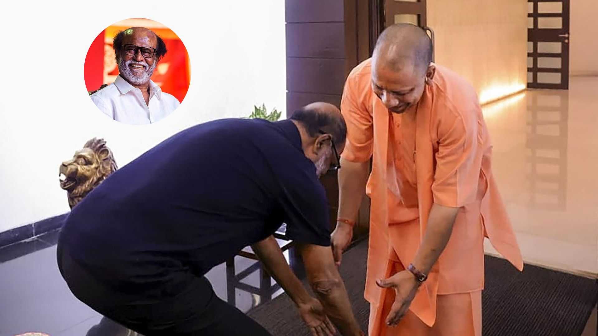 अब पता चला रजनीकांत ने क्यों छुए थे यूपी के सीएम योगी आदित्यनाथ के पैर