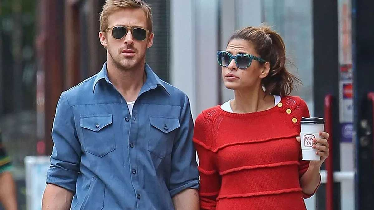 <p>Ryan Gosling and Eva Mendes (Source: The Mirror)</p>