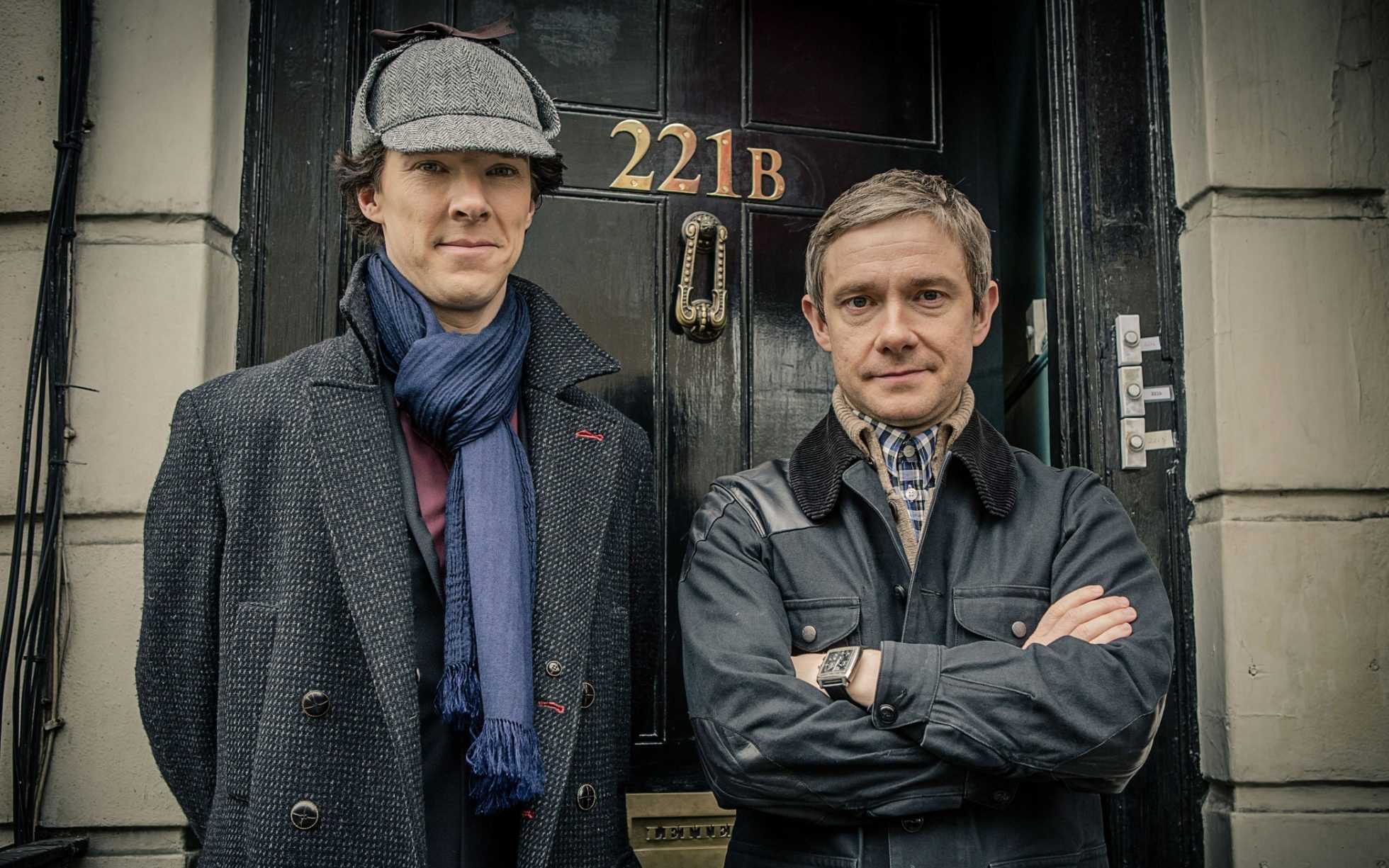 <p>Benedict and Martin (Source: The Telegraph)</p>