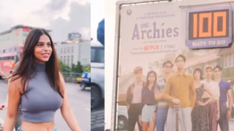 Suhana Khan and the new poster of The Archies