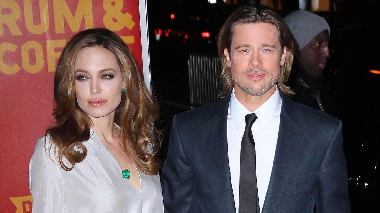 <p>Angelina Jolie and Brad Pitt (Source: SkyNews)</p>