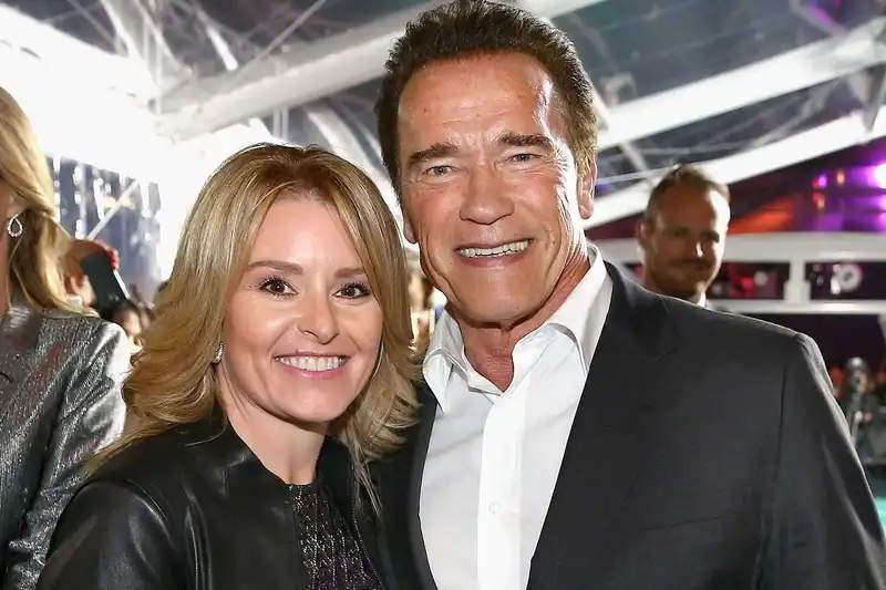 <p>Heather Milligan and Arnold Schwarzenegger (Source: People)</p>