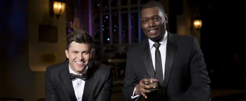 Colin Jost and Michael Che (Source: NPR)