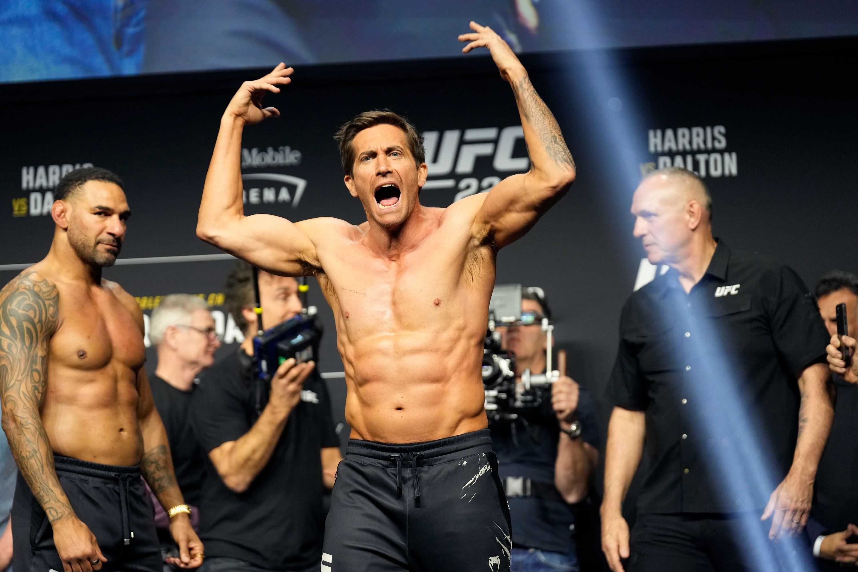Jake Gyllenhaal’s shirtless antics at UFC 285 A flashback to the