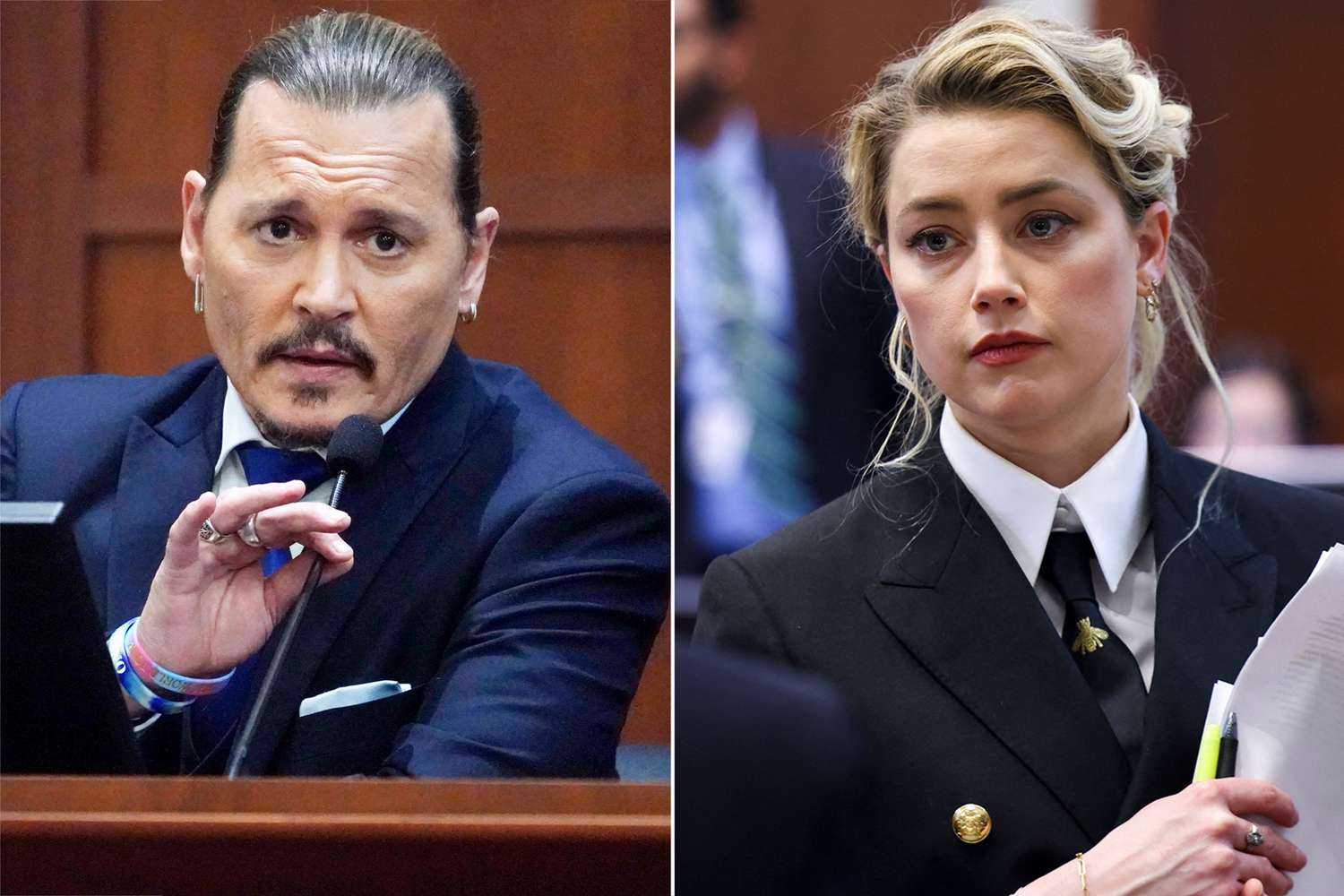 Johnny Depp and Amber Heard (Source: People)