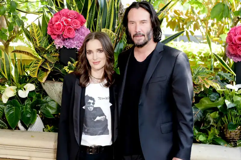 Keanu Reeves and Winona Ryder (Source: Vanity Fair)&nbsp;