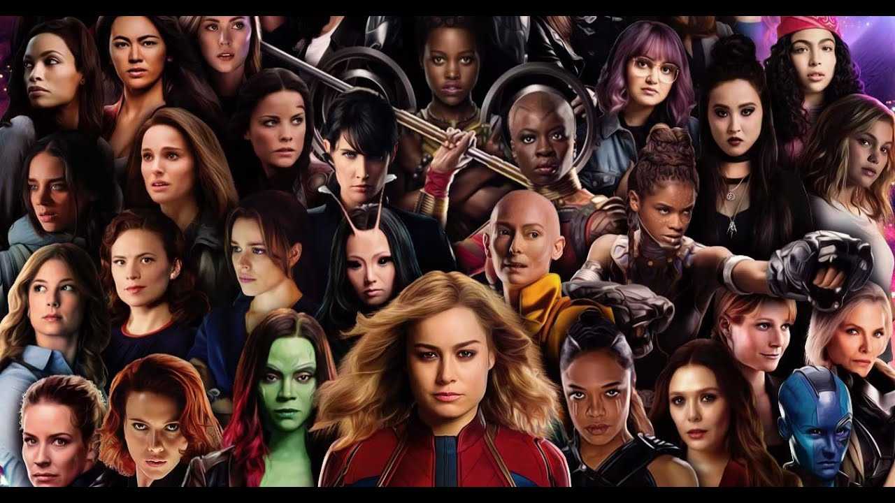 Marvel's Female Characters (Source: Youtube)