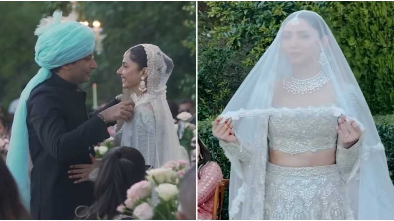 Mahira Khan and Salim Karim wedding: Bride stuns in pastel lehenga ...