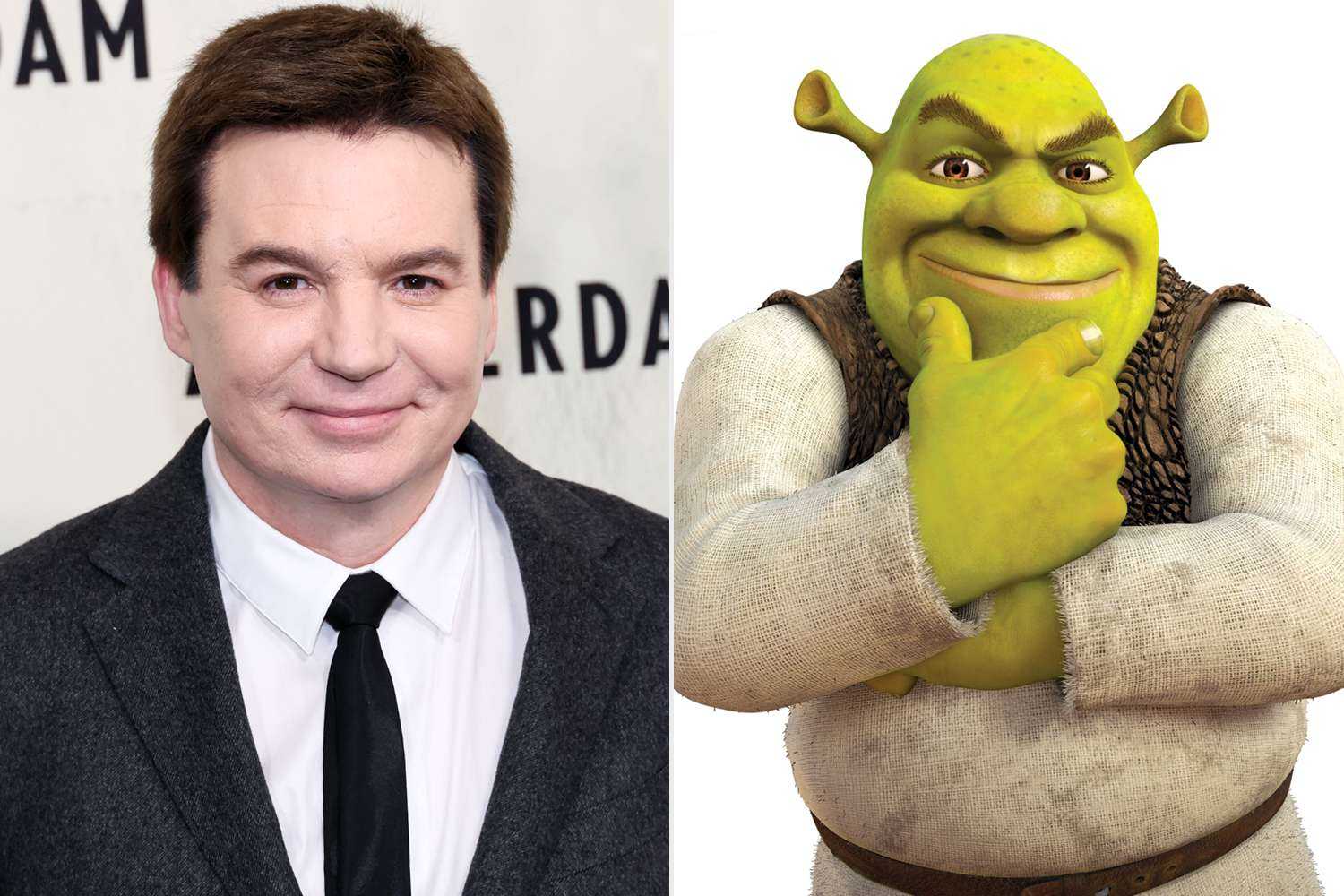 Mike Meyers and Shrek (Source: People)