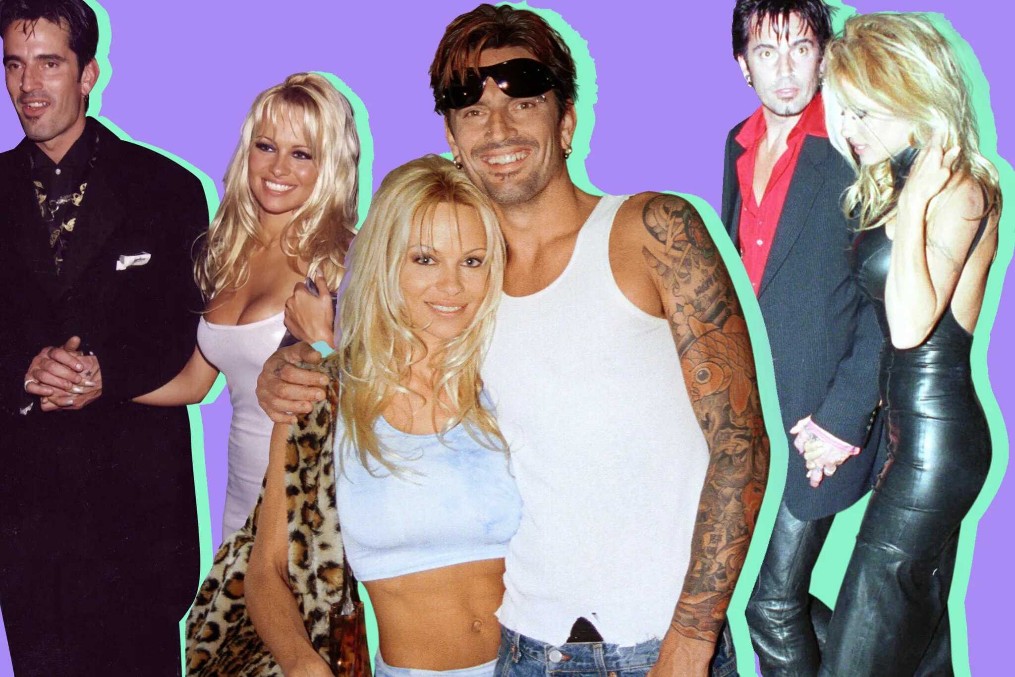 Pamela Anderson and Tommy Lee (Source: WWD)