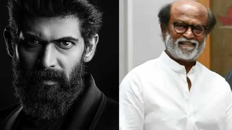 Rana Daggubati and Rajnikant