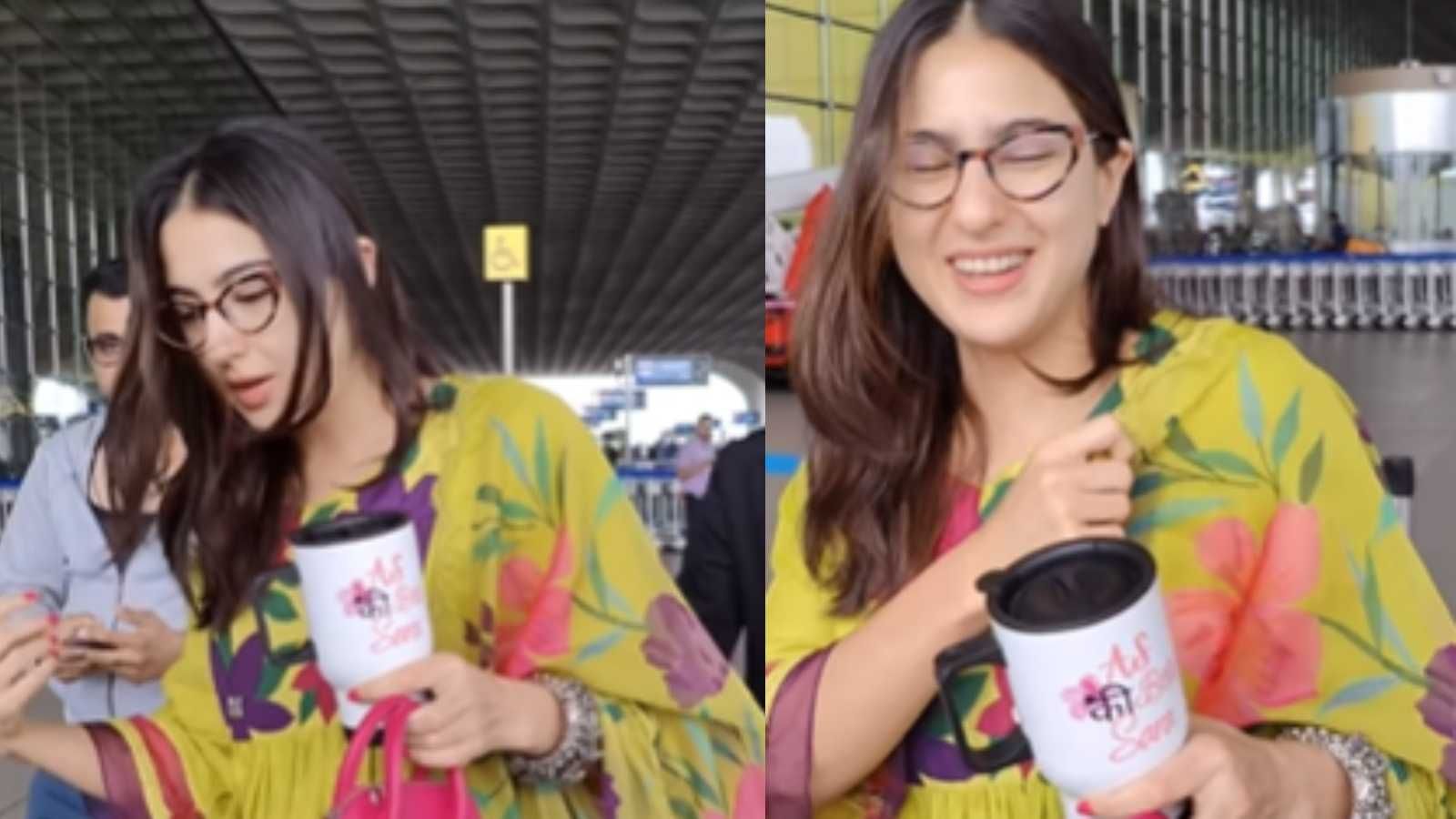Sara Ali Khan's quirky cup
