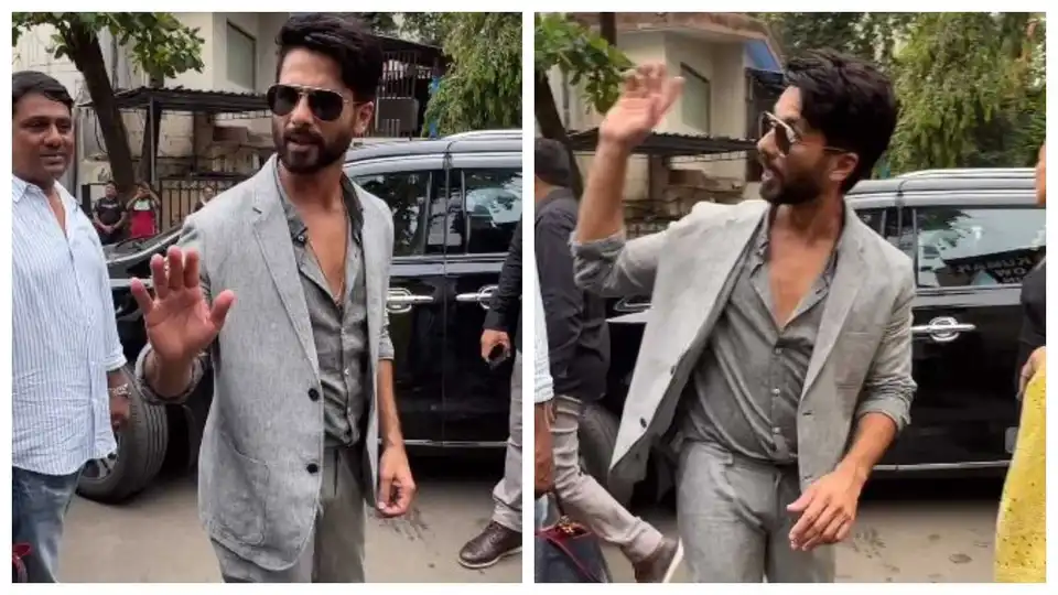 'Why he is always snappish?': Shahid Kapoor schools paparazzi for yelling his name; netizens stand divided