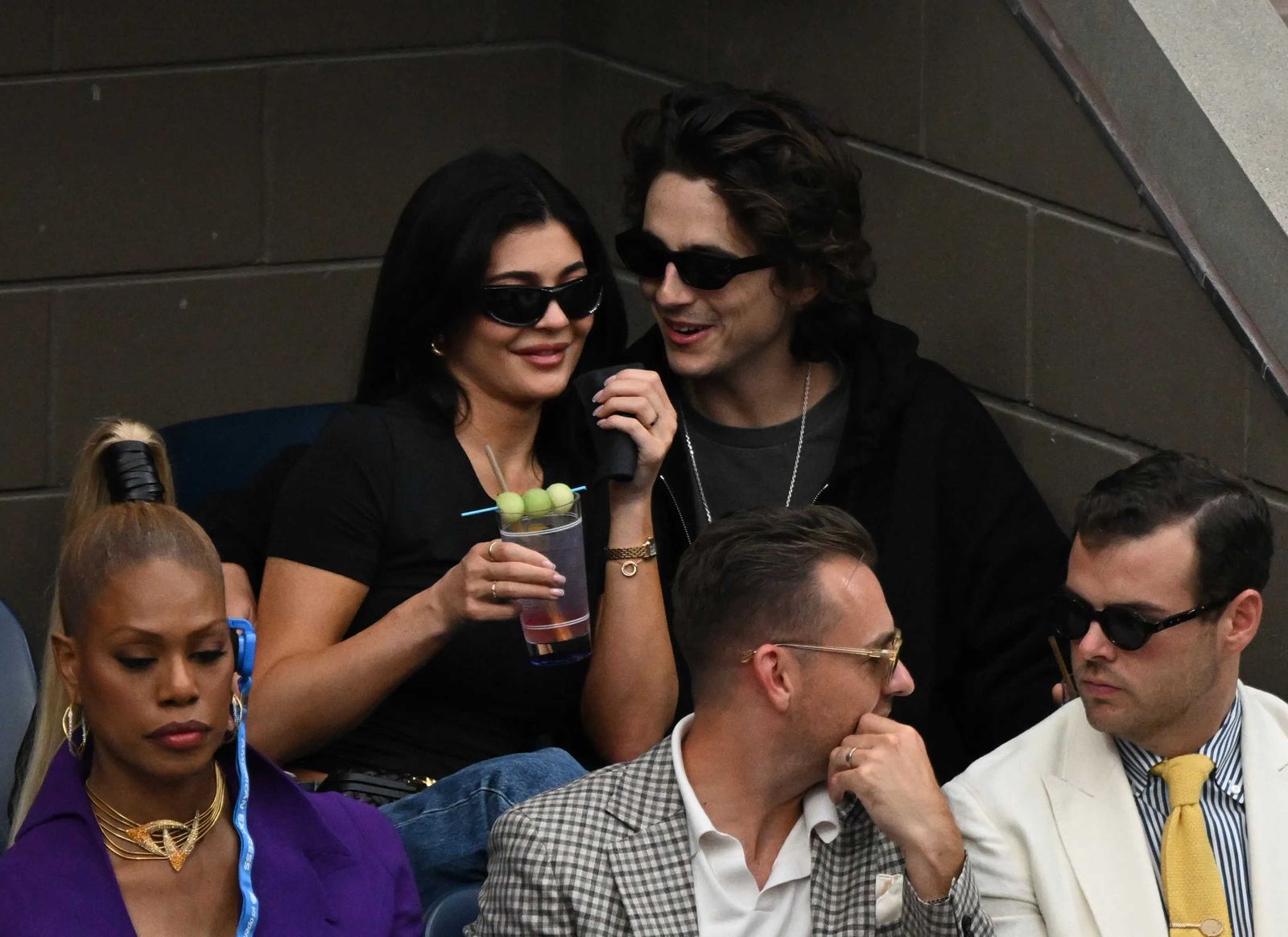 Timothée Chalamet and Kylie Jenner (Source: Page Six)