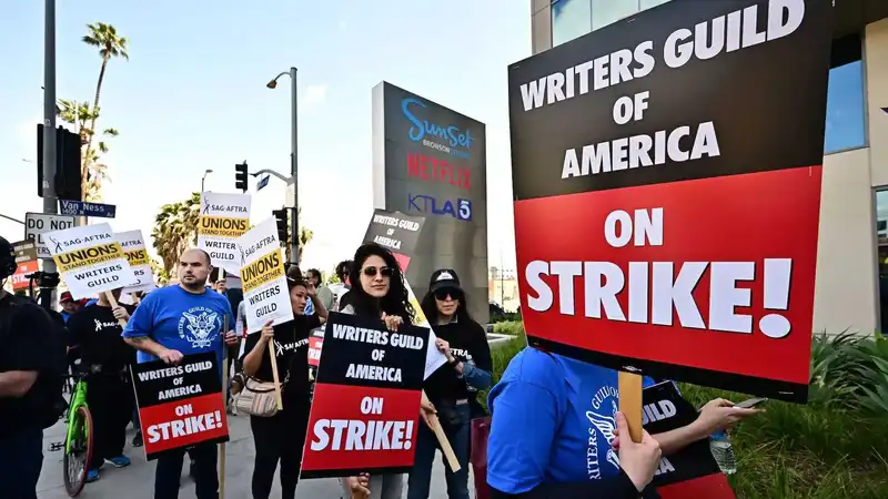 <p>Writers Guild Strike</p>