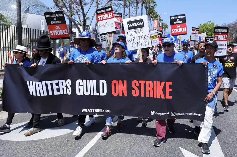 <p>Hollywood Writers' Strike (Source: Reuters)</p>