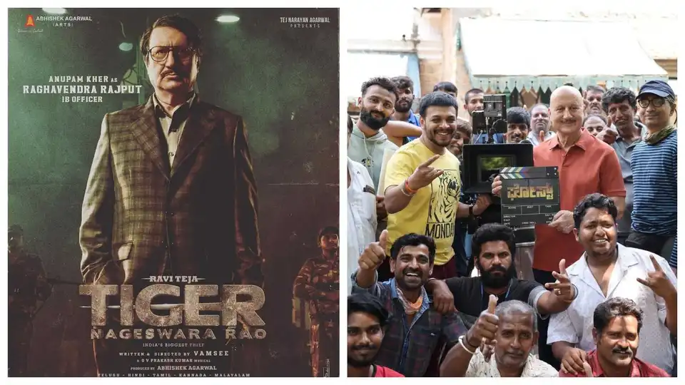 Ghost to Tiger Nageswara Rao: Anupam Kher set to roar in the South with back-to-back biggies