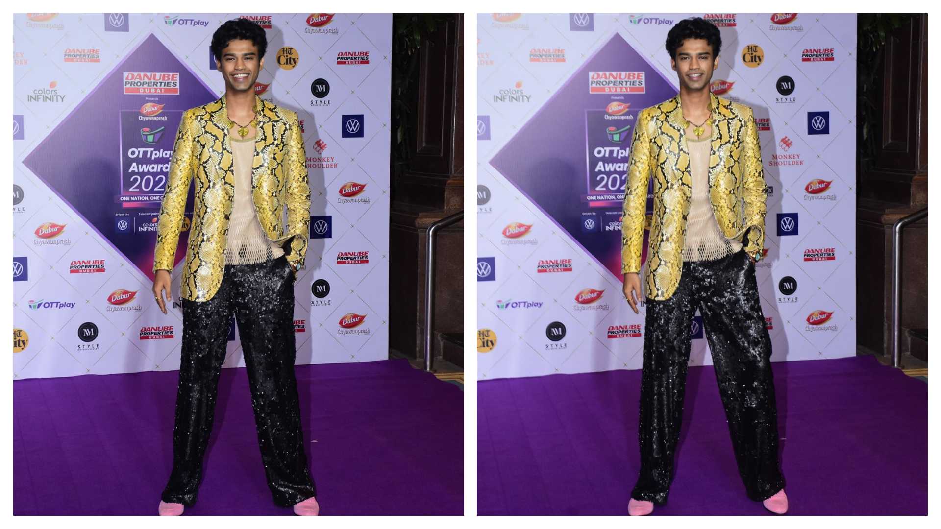 <p>Babil Khan's unexpected fashion twist at OTTplay Awards 2023&nbsp;</p>