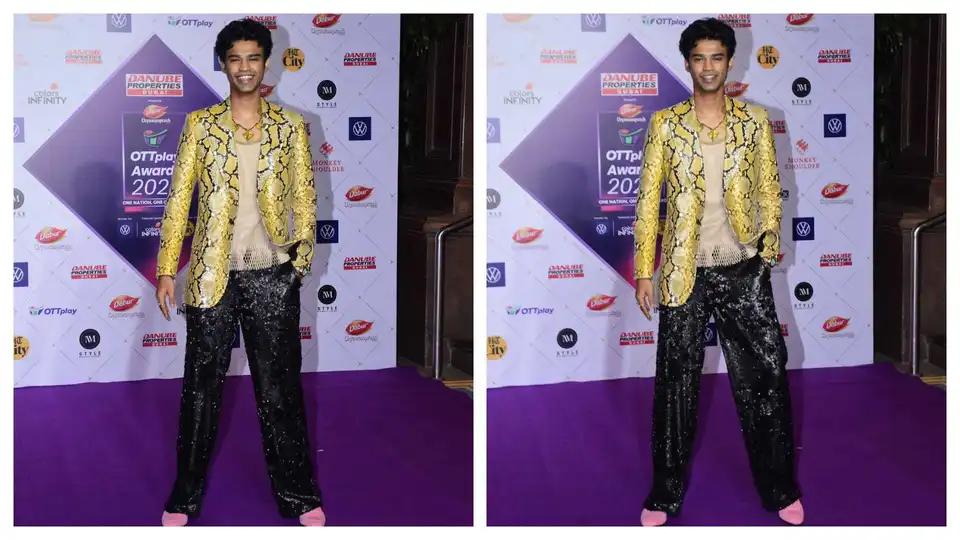 Babil Khan's unexpected fashion twist at OTTplay Awards 2023&nbsp;