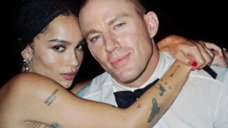 Channing Tatum and Zoe Kravitz