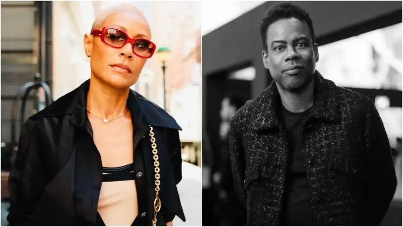 <p>Jada Pinkett Smith and Chris Rock (Source: Instagram)</p>