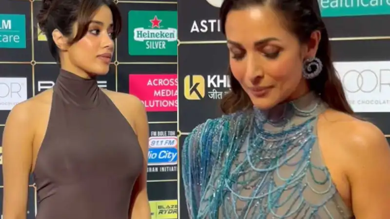 Janhvi Kapoor and Malaika Arora