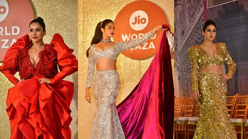 Janhvi Kapoor, Shehnaaz Gill, Sara Ali Khan and other stars who set the Jio World Plaza ramp on fire last night unpublished