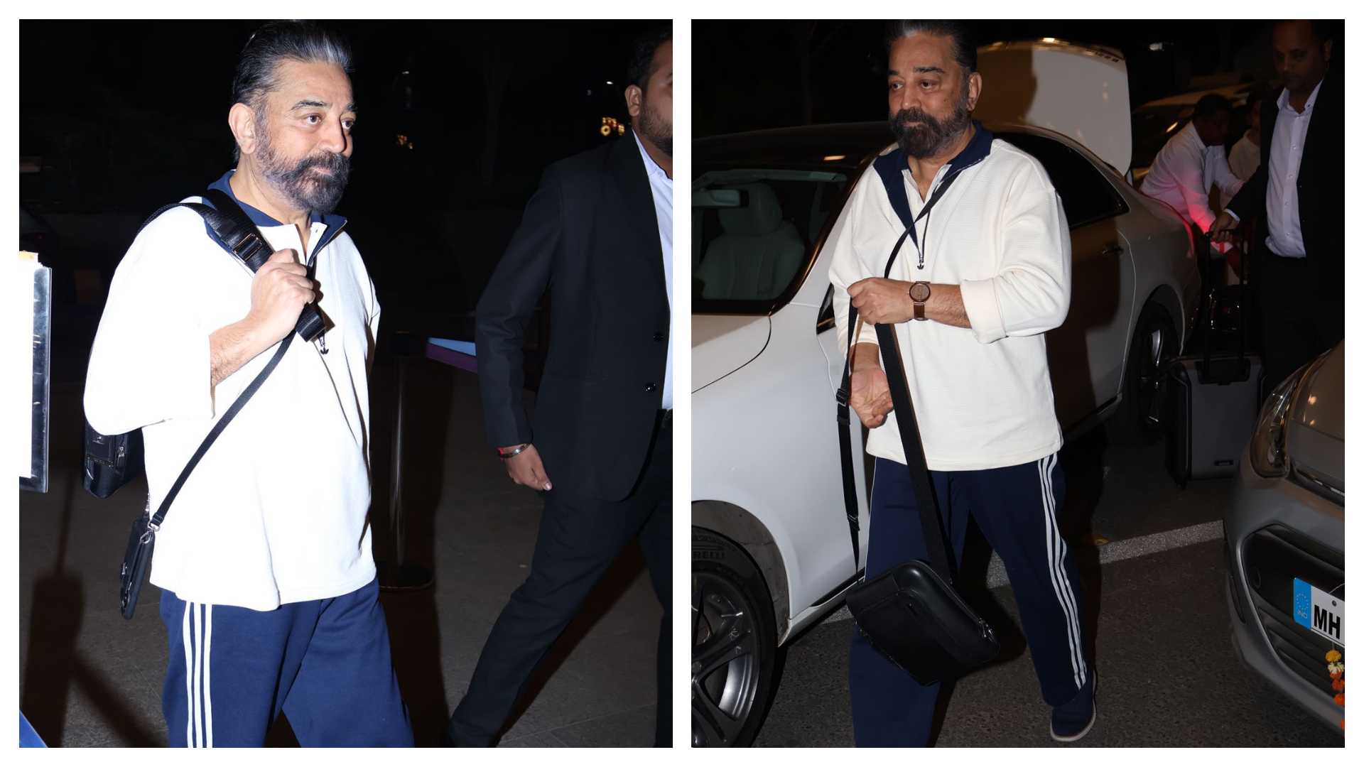 Spotted: Kamal Haasan makes a sophisticated appearance at the airport, see pics