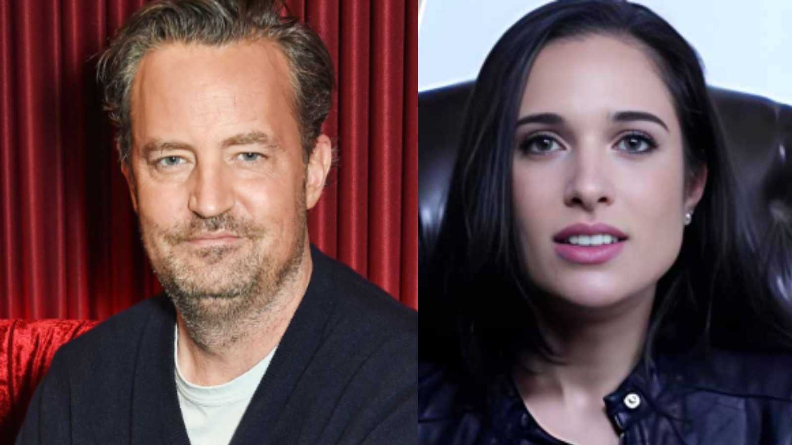 Matthew Perry and Molly Hurwitz