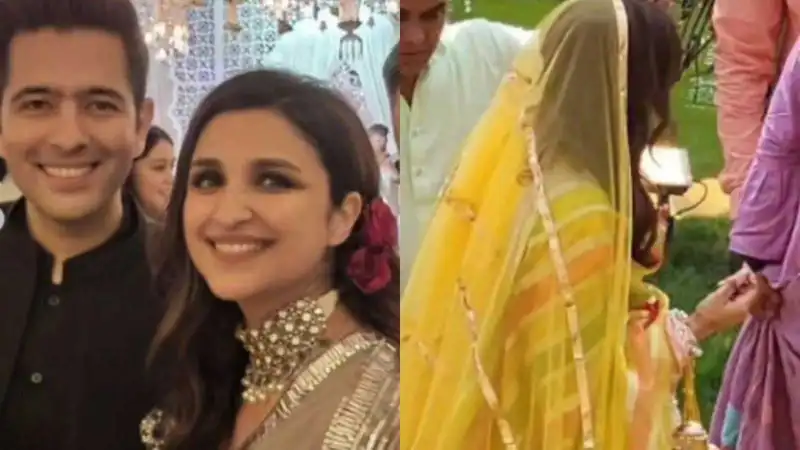 Parineeti Chopra and Raghav Chadha unseen wedding pics