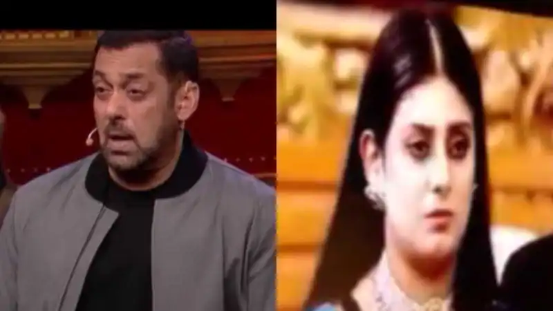 Salman Khan and Isha Malviya