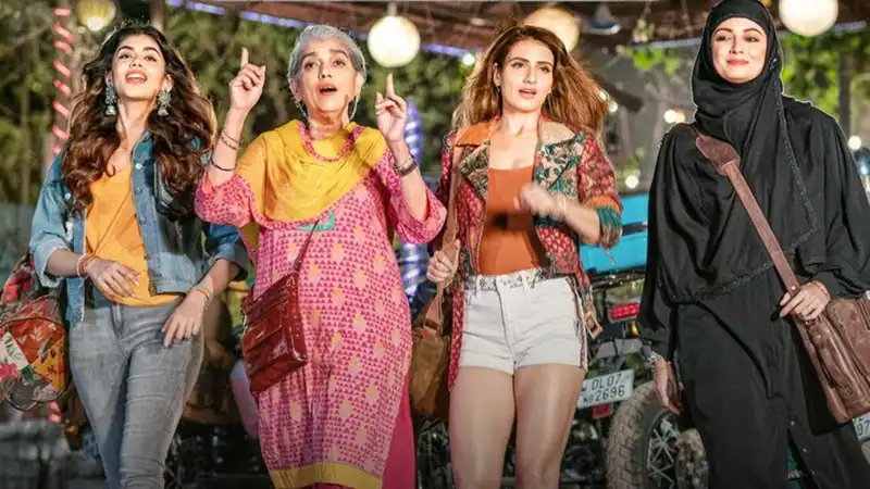 Dhak Dhak review: Ratna Pathak Shah, Dia Mirza, Fatima Sana Shaikh, Sanjana Sanghi's epic bike adventure trip is all heart!