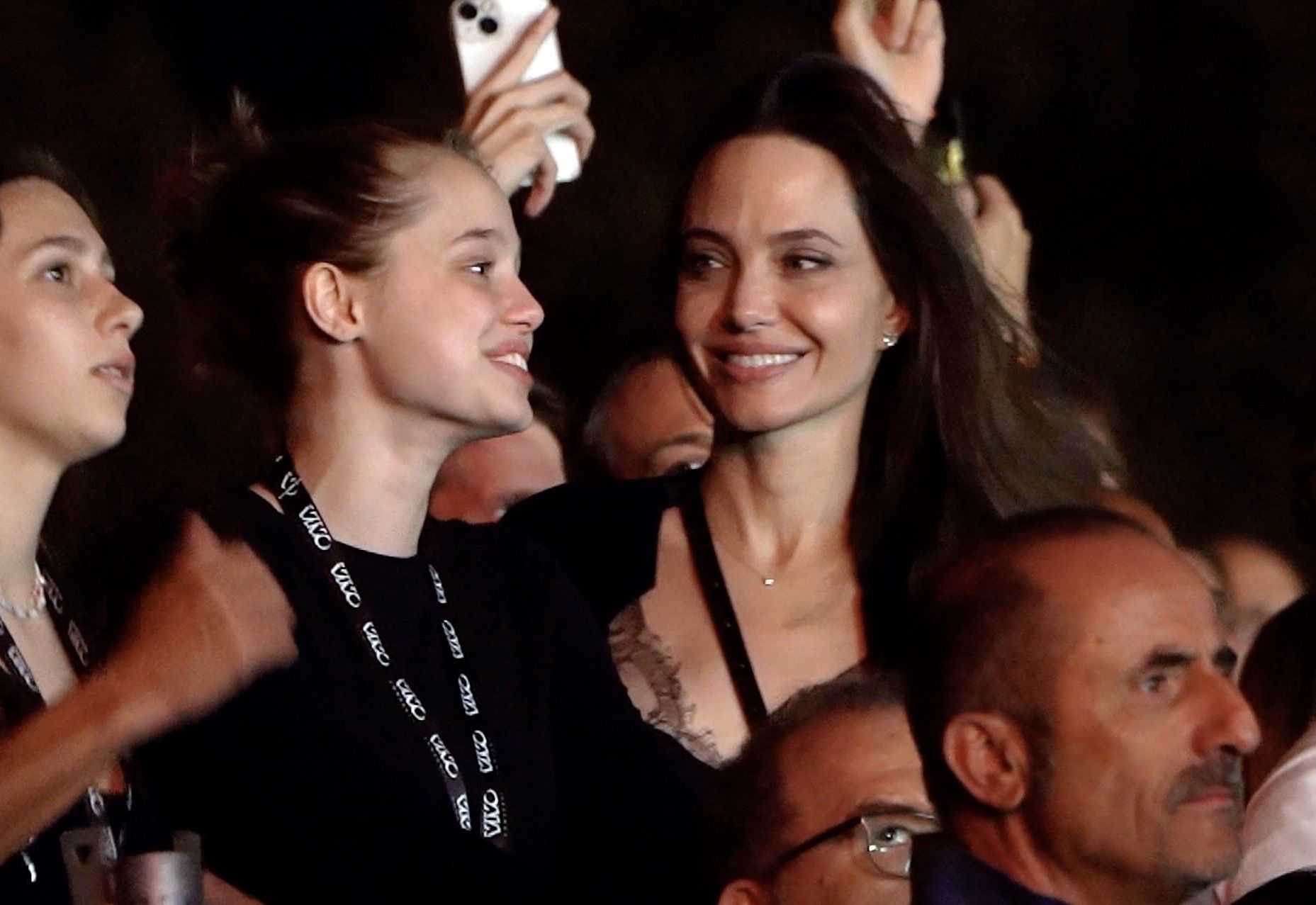 Shiloh Jolie-Pitt and Angelina Jolie (Source: Harper's Bazaar)