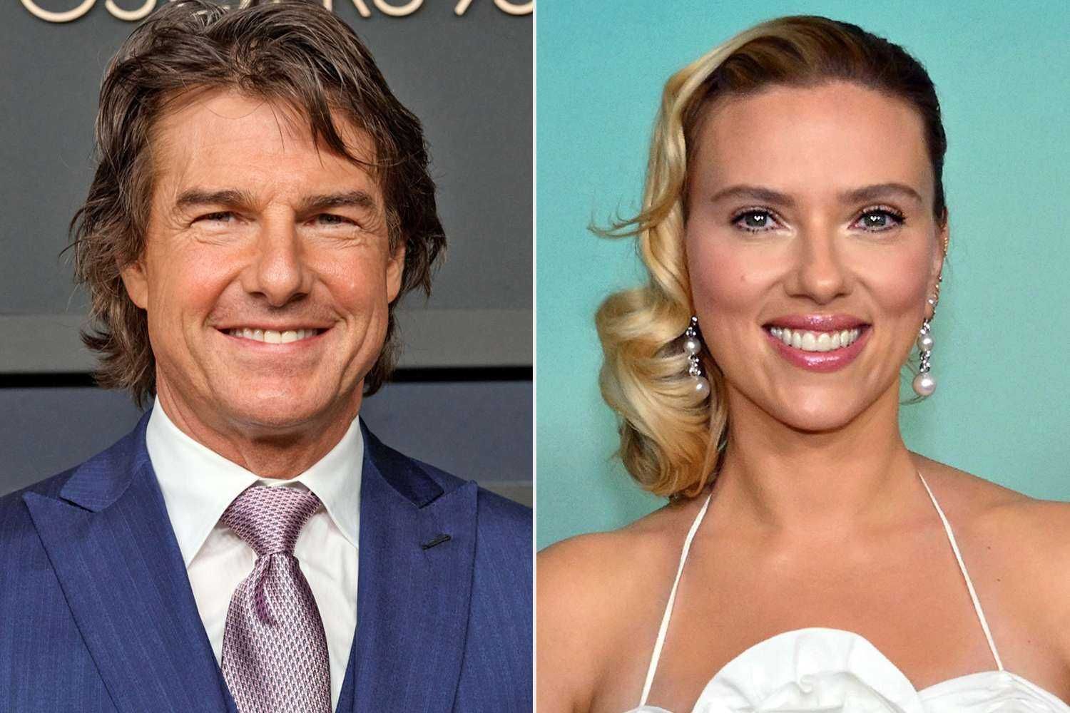 Tom Cruise and Scarlett Johansson (Source: People)